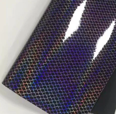 Laser Diamond Pattern Faux Leather Fabric Waterproof And Wear-resistant PU Leather For Packaging Accessories Sofa