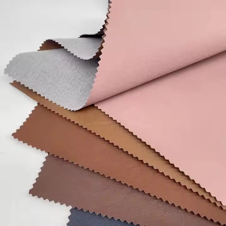 Middle East Market Embossed Pu Cheap Leather TC Backing Pu Leather For Jacket