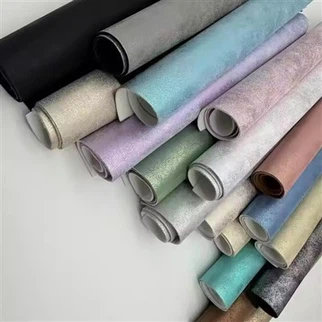 Персонализираща едро 0. 8 мм омбре сатенен плат PU покрита с изкуствена кожа от кожена кожена кожа