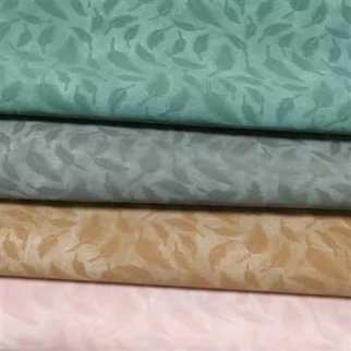 Синтетична PU кожа Yangbuck Leaf Printing Pattern тъкана подложка за разкъсване на тъкан за колан за обувки за чанти и тапицерия